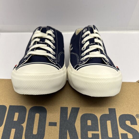 Pro-Keds Royal Lo Navy Retro Look Old School Size 6 Men Size 8 Women New in Box - Picture 7 of 9